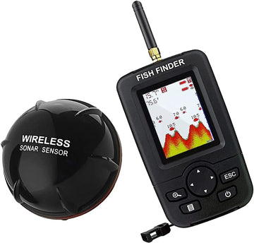 Wireless Sonar Fishing Alert Fish Finder Underwater Echo Sounder Fishing Detector Portable Fish Finder