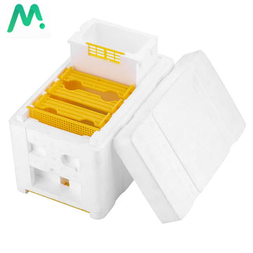 1 Set Queen Bee Rearing Mating Beehive Beekeeping Tools Foam Beehives Nuc Harvest Pollination BeesHive Box Beekeeper Suppliers