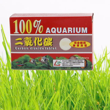36pcs/Box CO2 Tablet Carbon Dioxide diffuser For Aquarium Aquatic Float Grass Free Shipping, Aquarium Co2 Diffuser
