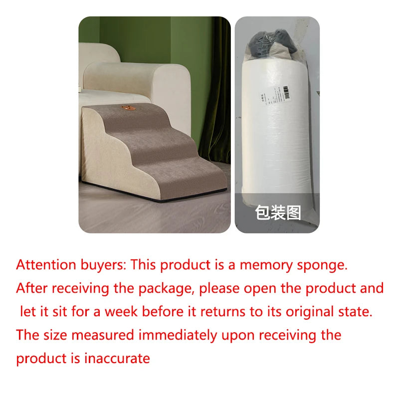 Pet Stairs 2/3 Steps climb Stairs for Small Dog Cat Puppy Ramp Ladder Anti-slip Removable staircase ladder Dogs Bed ramp Ladder