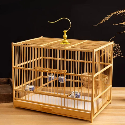 Nichoir Oiseaux Extérieur Bird Cages Parrot Decoration Outdoor Backpack Bird Cages Products Gabbia Pappagallo Bird Supplies