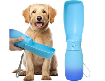 Dog Water Bottle, Travel Puppy Water Bowl, Leak Proof Portable Puppy Water Dispenser, Foldable Dog Water Bottle for for Pets Out