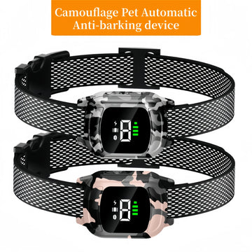 Camouflage Automatic Anti Barking Dog Collar, Bark Stopper, Stop Barkin，Electric Training Collar for Dog electric collar