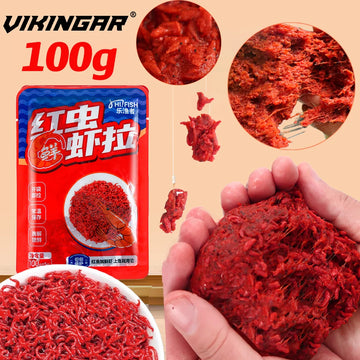 500g Krill  Red Worm Extract Fishing Attractant Extreme Fishy Aroma Sticky Hook Tech For Carp Food Grade Groundbait Additive