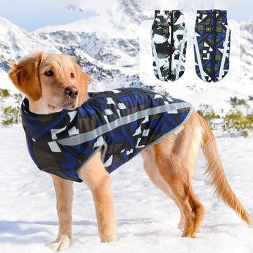 Winter Dog Down Jacket Clothes for Dogs Windproof  Warm Vest Puppy Coat Snowsuit Fashion Winter Pet Clothes Zipper Jacket