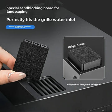 For Xiaomi Smart Aquarium II  Inlet and outlet sand baffles retrofitted with aquascape accessories