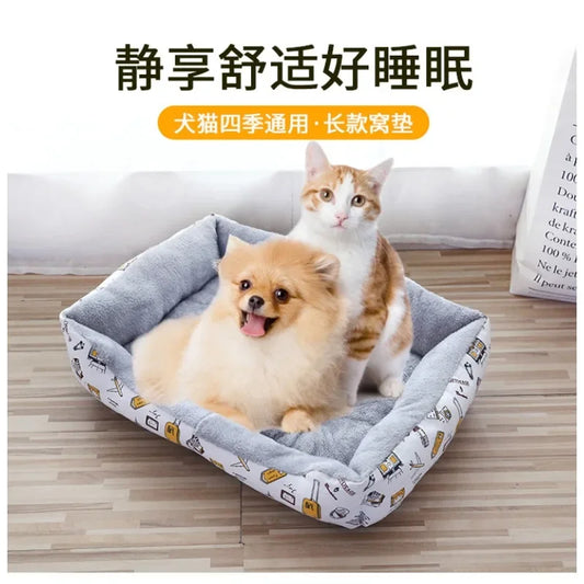 Bed for Cats Pet Products Cushions Kitten Goods Accessories Dog All Houses Supplies Things Accessory Habitats Basket House Beds