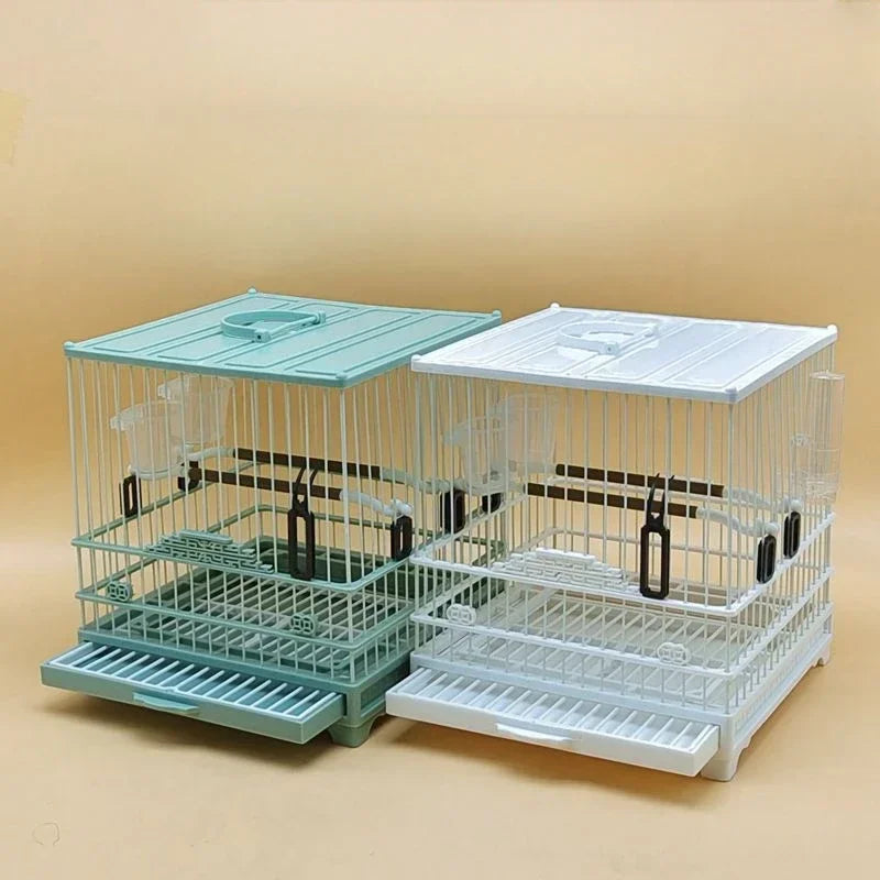 Parrot Window House Bird Cages Accessories Nest Habitat Products Bird Cages Decoration Jaulas Para Pájaros Bird Supplies