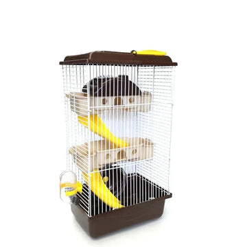 Factory direct new three-storey villa hamster cage golden silk bear cage villa hamster supplies three-storey villa WF