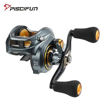 Piscifun Alijoz 300 Low Profile Baitcasting Reel 15KG Max Drag 8+1 Bearings Aluminum Frame Freshwater Saltwater Fishing Reel