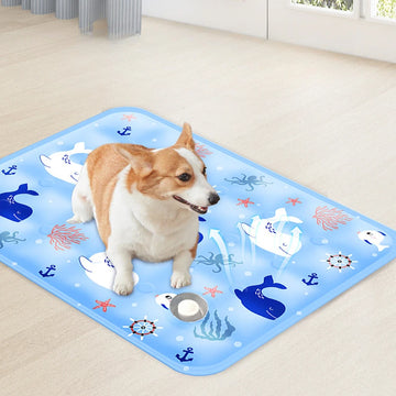 Cooling Pad Ice Mat Summer Pet Dry Ice Crystal Powder Water Injection Dog Cat Cool Mat