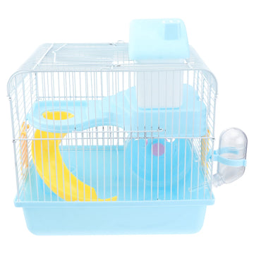 Double Layer Hamster Cage Pet Outdoor Villa for Small Pets Leakproof Water Jug Chinchilla House