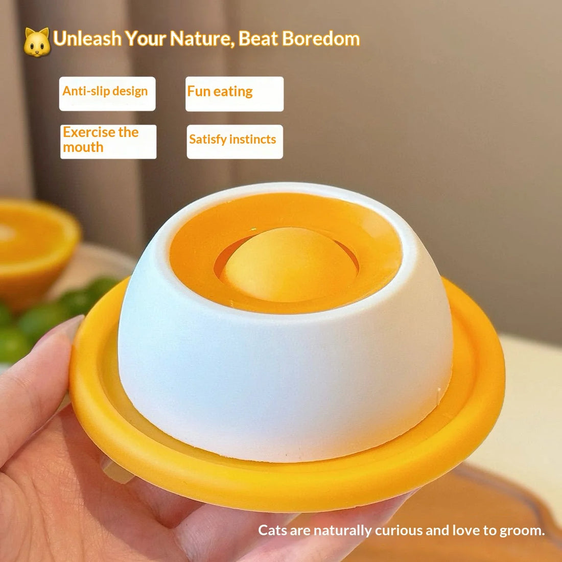 Pet Lick Mat Yogurt Licking Plate Slow Feeder for Dogs & Cats - Interactive Snack Bowl, Promotes Dental Health, Pet Licking Mat