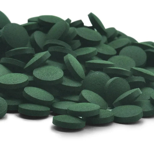 100pcs Spirulina Tablets Enrichment Favorite Pet Food fish crystal red shrimp pet food