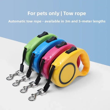 Dog automatic retractable leash with VIP teddy dog chain, dog walking rope, cat rope, cat chain, dog leash