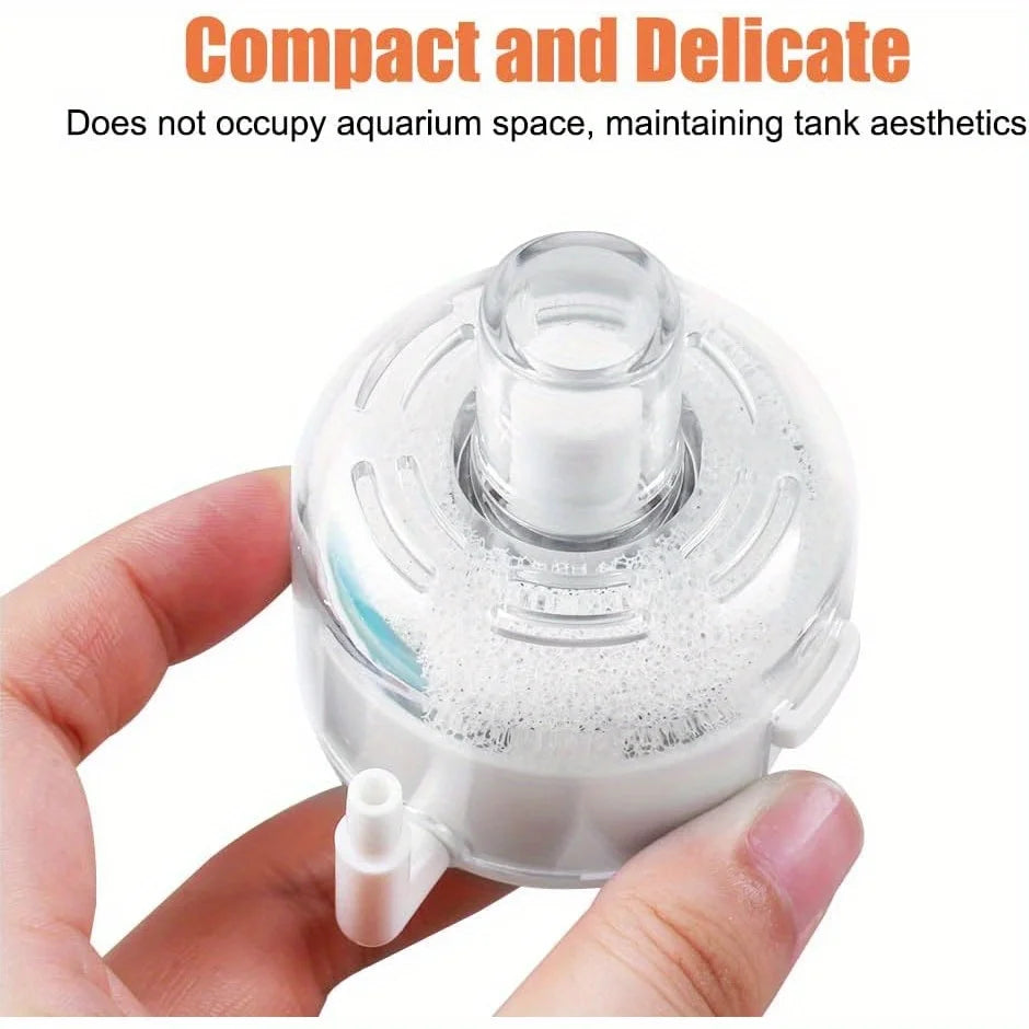 Small Ultra Thin Aquarium Filter, Quiet Submersible Aeration Filter, Multifunctional Sponge, Turtle Tank, Fish Tank YX Series