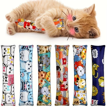 Interactive Plush Cat Teaser Toy Stick, Durable Cat Teaser Stick, Bite Resistant Cat Chew Toy, Cat Scratching Toy, Cat Toy Stick