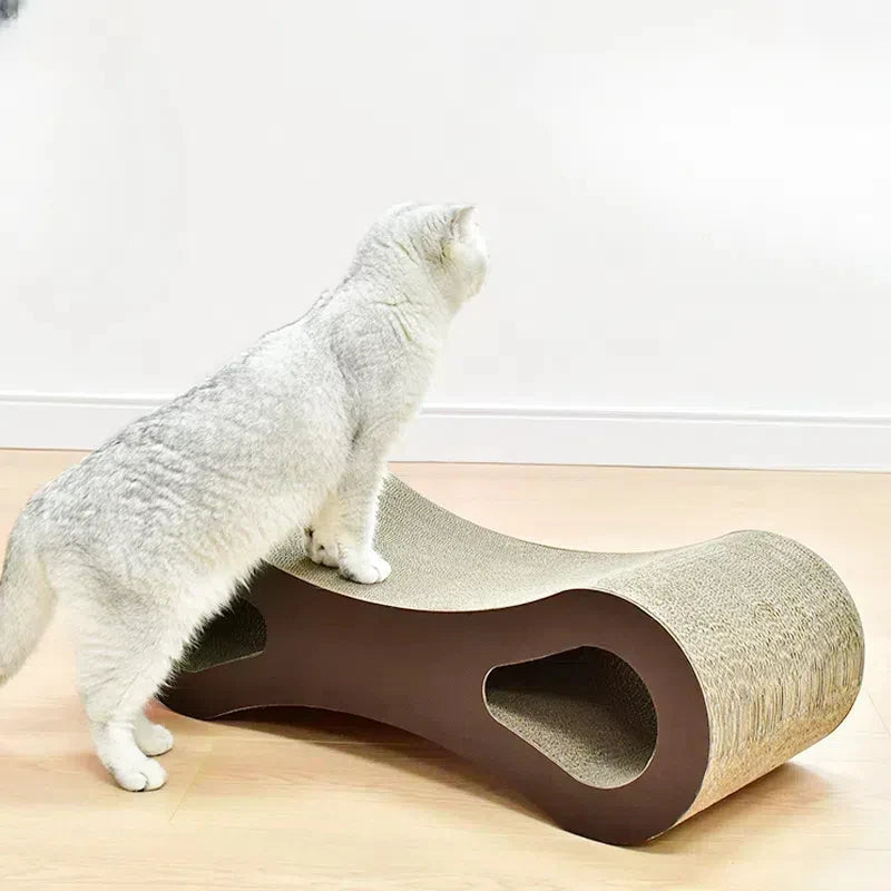 Ultimate Cat Scratching Board Confortable Cat Bed Reversable Cardboard Cat Scratcher Lounge for Furniture Protection
