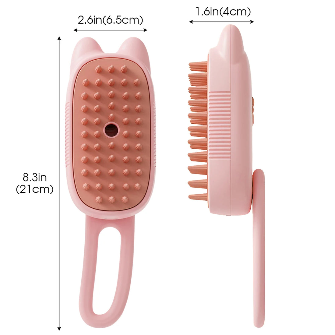 Dog Brush Electric Spray Pet Steam Brush Soft Silicone Pet Hair Removal Water Brush Dog Grooming Supplies Pet Accessories