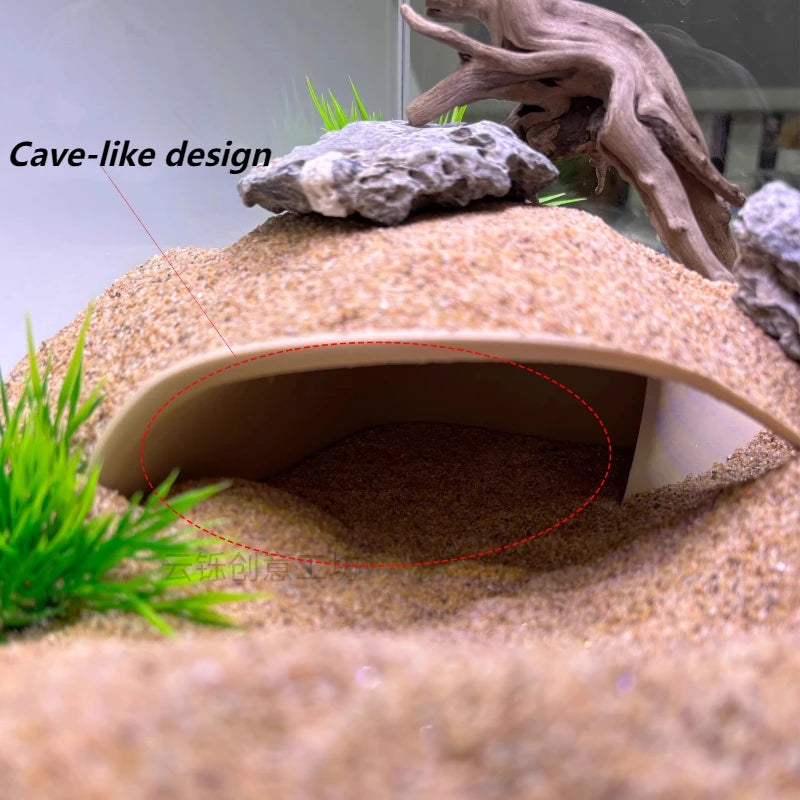 3D Printed Hidden Caves Shelters for Reptiles, Habitat Terrarium Décor, Underground Cave for Lizard,Gecko,Spider Enclosures