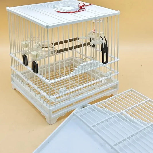 Parrot Window House Bird Cages Accessories Nest Habitat Products Bird Cages Decoration Jaulas Para Pájaros Bird Supplies