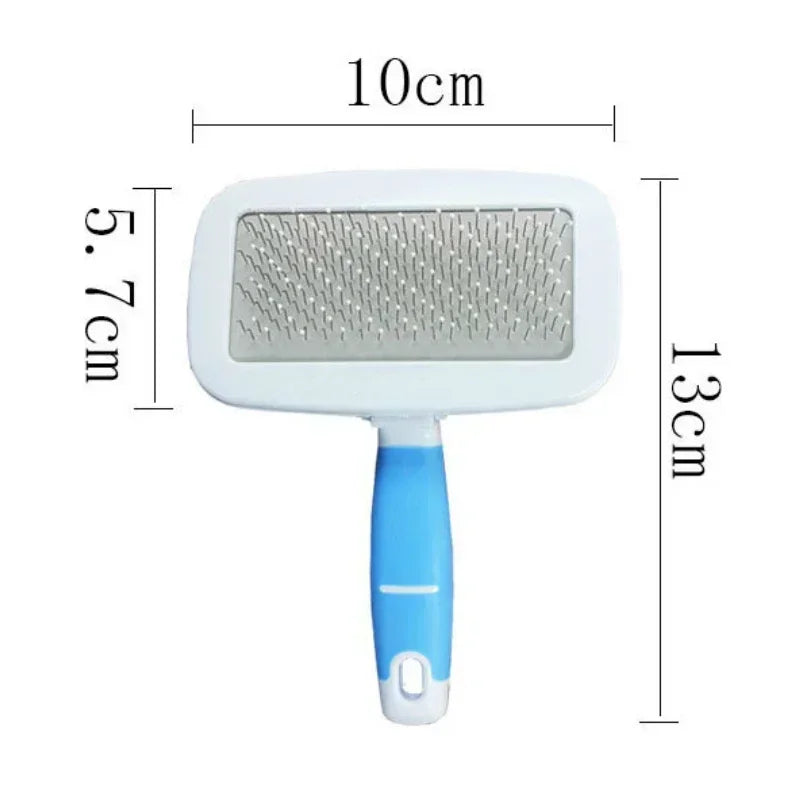 Pet Cat Needle Comb Long Hair Puppy Pet Grooming Brush Bathing Cleaning Comb Dog Kitten Beauty Tool Supplies Golden Retriever