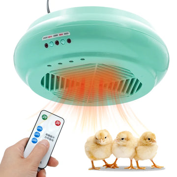 Animal Intelligent Heating Lamp High-Power with Remote Control Poultry Farm Animal Warm Light Brooding Warming Equipment