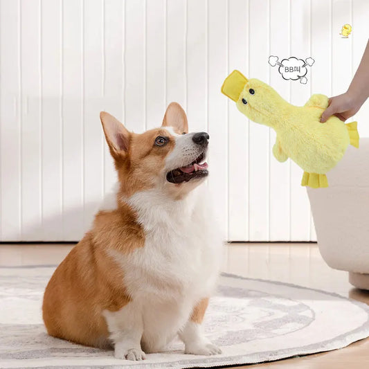 Funny Simulated Animal No Stuffing Dog Toy with Squeakers DurablePlush Dog Chew Toy Crinkle Pet Squeak Toy Pet Supplies