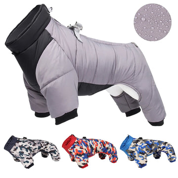 Winter Warm Thicken Pet Dog Jacket Waterproof Dog Clothes for Small Medium Dogs Puppy Coat Chihuahua French Bulldog Pug Clothing