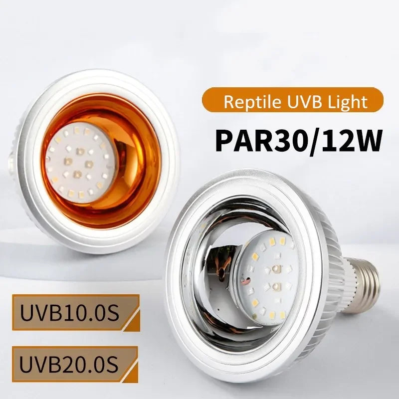 UVA+UVB Reptile UV Light Bulbs Heating Lamp 10.0S 20.0S Turtle Lizard Basking Sunlight Reptile Terrarium LED Light 파충류 사육장