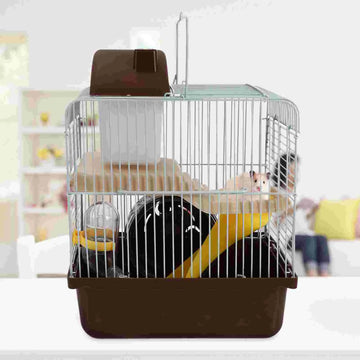 Aquarium Hamster Cage Guinea Pig Cages Hideout Hedgehog House Travel Small Animal