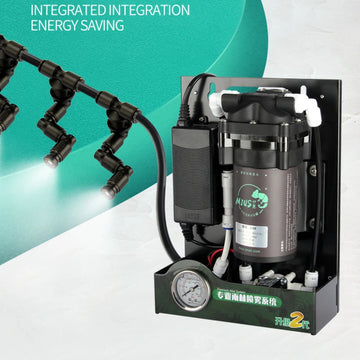 C Series Reptiles Fogger Mist Sprinkler Rainforest Terrariums Humidifier High Pressure Silent Pump Fog Machine Sprayer System