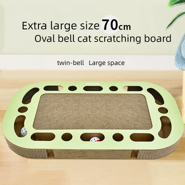 Large Size Cat Scratching toy with bell balls Cat Scratching Pad for Kitttens Cats Scratcher Playing