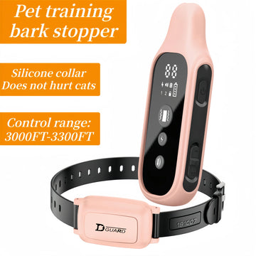 Cat Training Collar,3000-3300FT Cat Shock Collar with Remote，Cat Stop Meowing Collar, Cat Remote Control Collar Pet Products