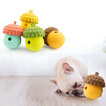 Silicone Pet Feeding Toy Cat and Dog Slow Feeding, Slow Feeding, and Bite Resistant Toy Pet Food Dispenser