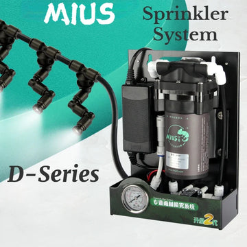 MIUS D Series Reptiles Fogger Humidifier 2 Generation Rainforest Silent Pump Fog Machine Greenhouse Rainforest Garden Spray