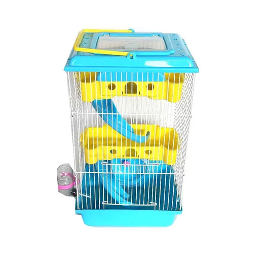 Factory direct new three-storey villa hamster cage golden silk bear cage villa hamster supplies three-storey villa WF