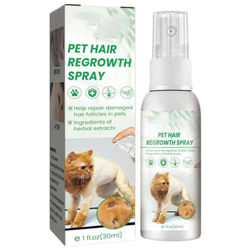 Pets Hair Regrowth Spray 30ml Anti Shedding Itching Knot Matted Detangling Cat Fr Non Toxic Shampoo Dog Hair Conditioner Liquid