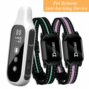 Anti-barking device Remote Control Training Collar For Pet Rechargeable Dog Bark Control Stop Shock Collar Suitable for all dogs