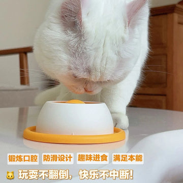 Pet Lick Mat Yogurt Licking Plate Slow Feeder for Dogs & Cats - Interactive Snack Bowl, Promotes Dental Health, Pet Licking Mat