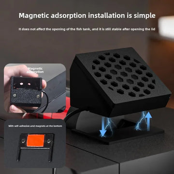 1Pc for Xiaomi Mijia fish tank cooling fan cooling