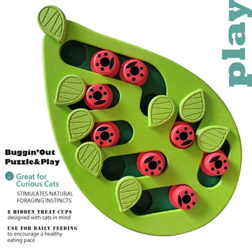 Cross-Border Pet Bowl Cat Slow Feeding Bowl Pet Educational Tool For Cats Amazon Best Seller New Model Dog Bowl Plastic Material