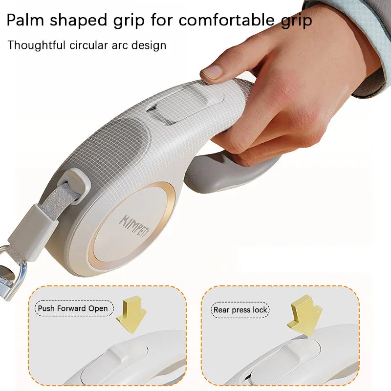 New 3m/5m Automatic Telescopic Leash For Pet Dogs Is Suitable For Small And Medium-Sized Daily Outings And Dog Leashes