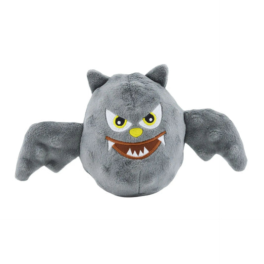 2024 Cross-border New Halloween Dog Toy Grey Bat Squeaky Bite Resistant Sound Holiday Pets