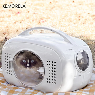 Portable Pet Space Capsule for Outdoor Travel with Large Internal Ventilated Breathable Design Aviation Security for Small Pets