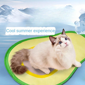 Pet Cooling Pad Summer Cool Ice Cream Avocado Strawberry Pet Mat Cooling Pet Pad