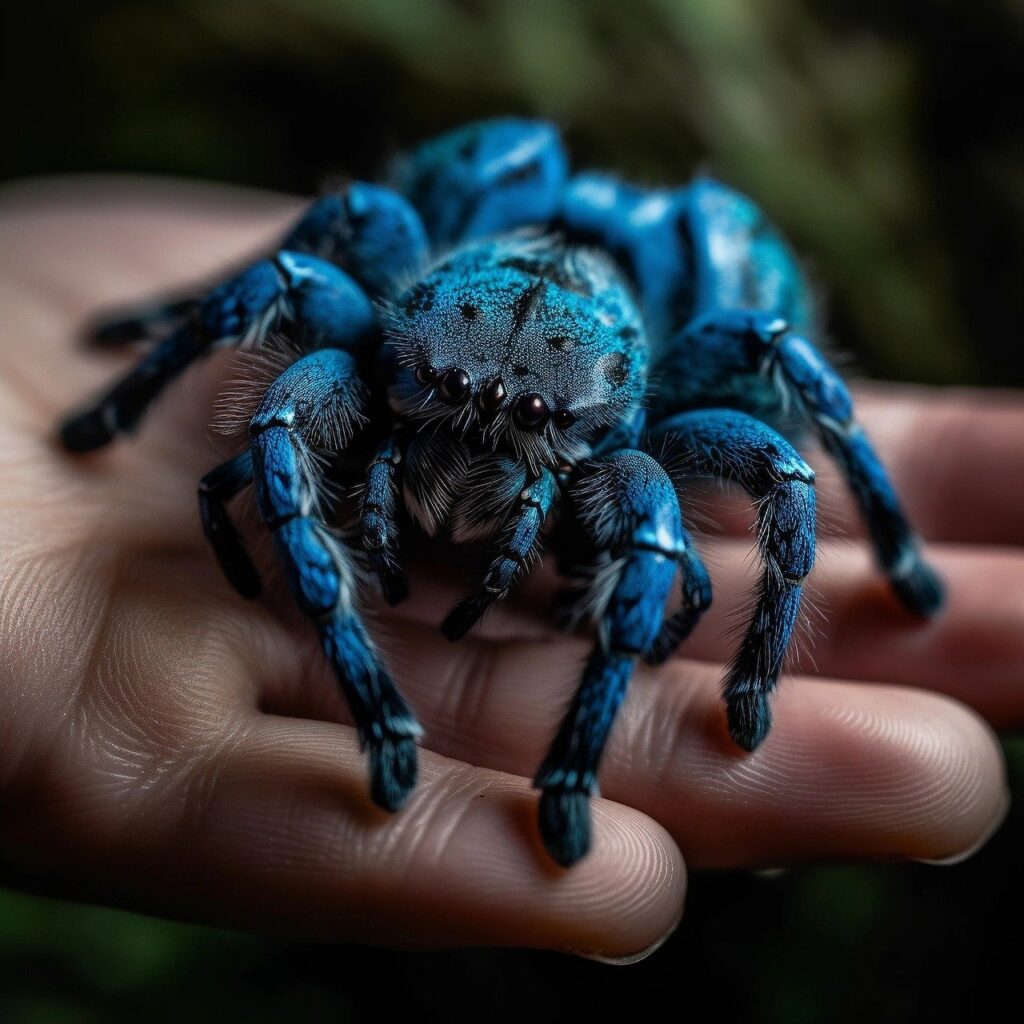 Cobalt Blue Tarantula 